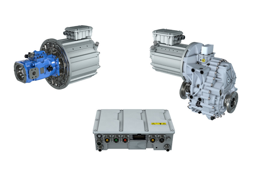 New platform for electrifying mobile working machines: Bosch Rexroth presents “eLION”